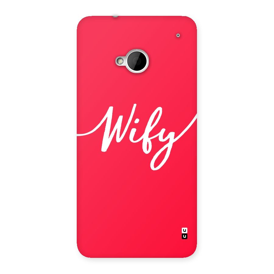 Wify Back Case for HTC One M7