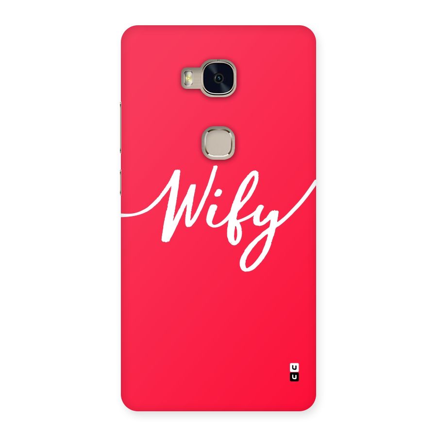 Wify Back Case for Huawei Honor 5X