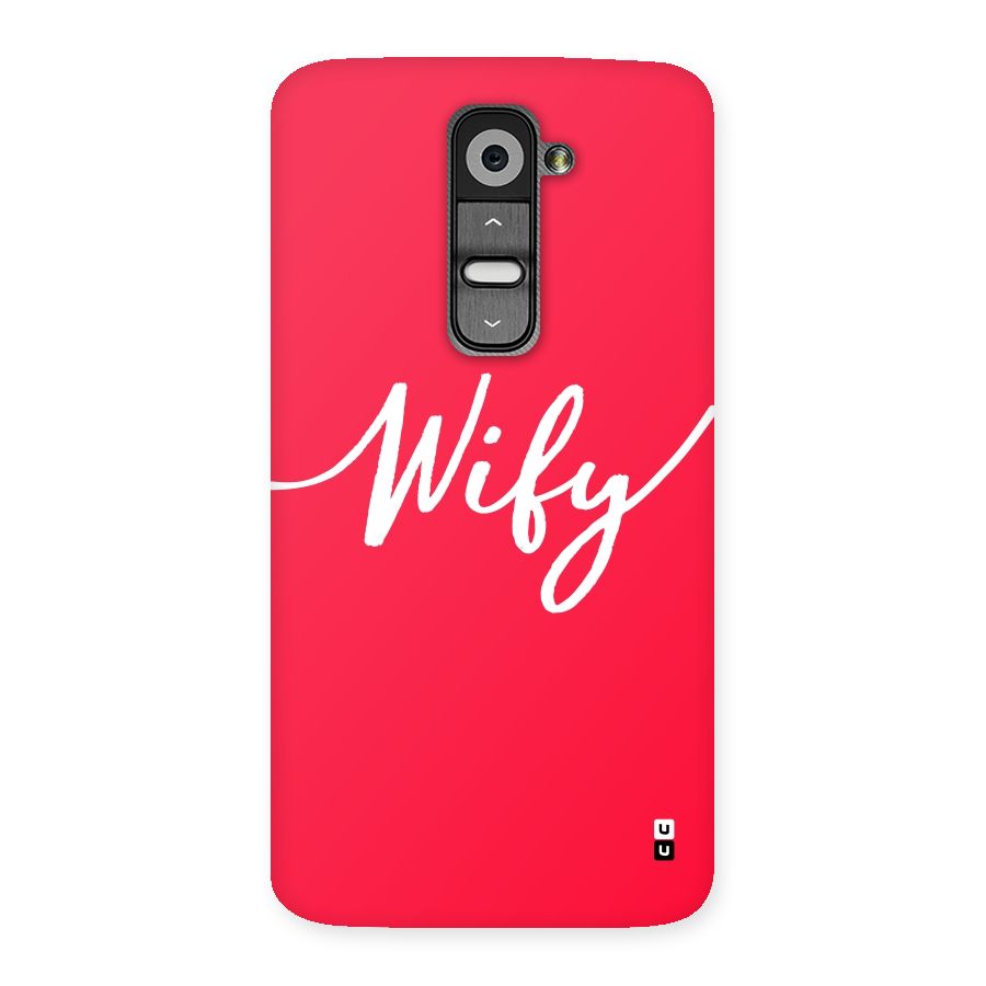 Wify Back Case for LG G2