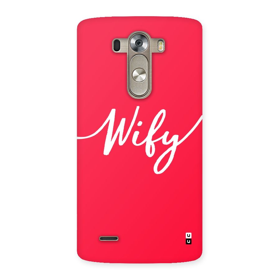 Wify Back Case for LG G3