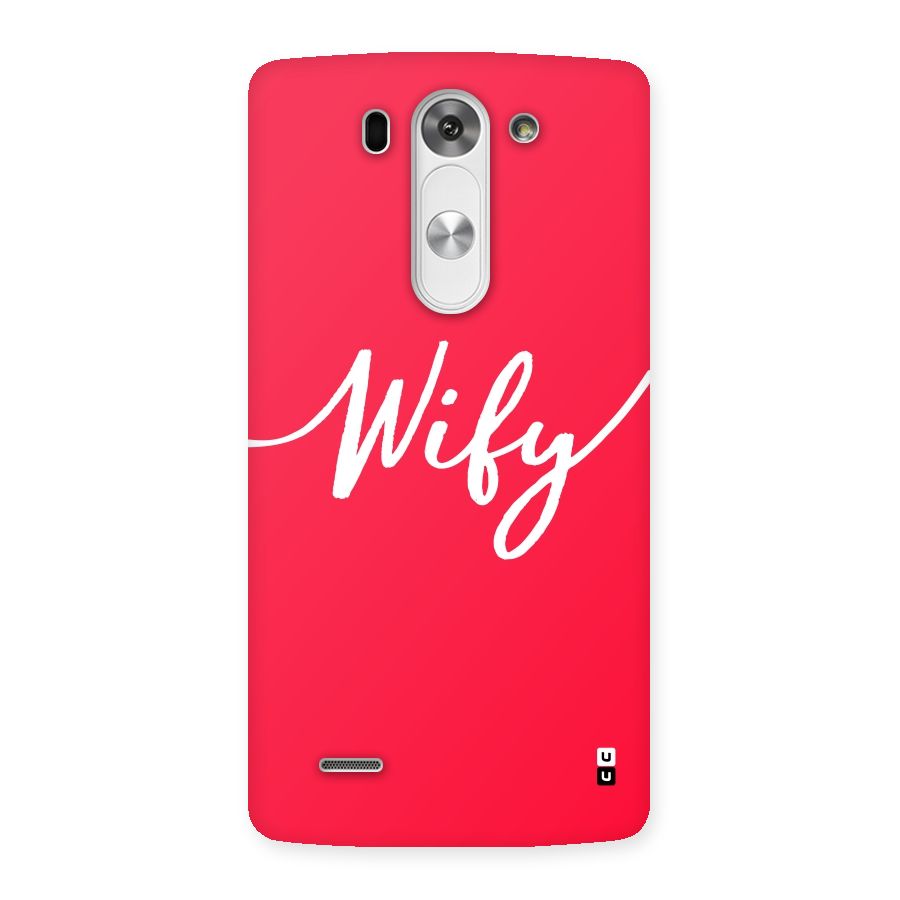 Wify Back Case for LG G3 Beat