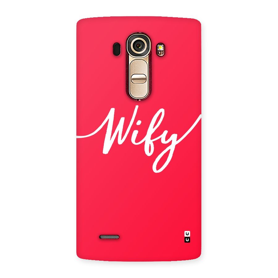Wify Back Case for LG G4