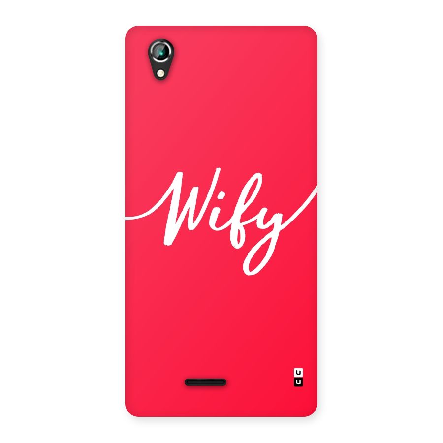 Wify Back Case for Lava Iris 800