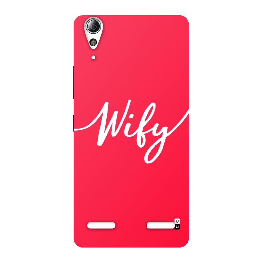 Wify Back Case for Lenovo A6000 Plus