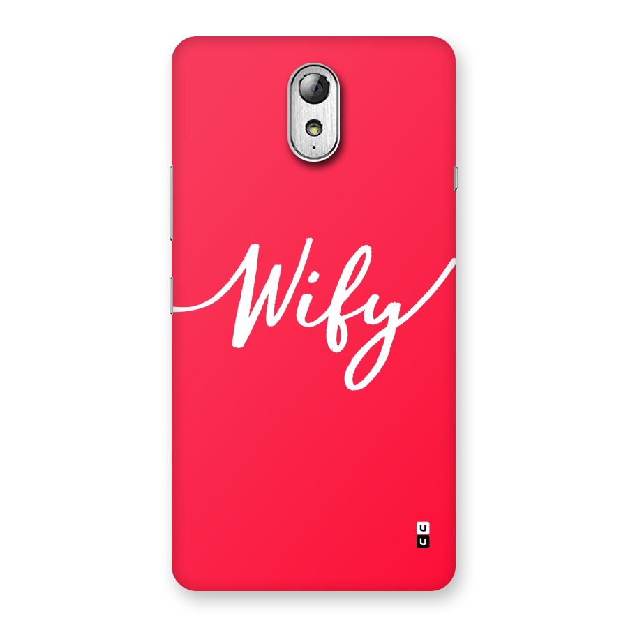 Wify Back Case for Lenovo Vibe P1M