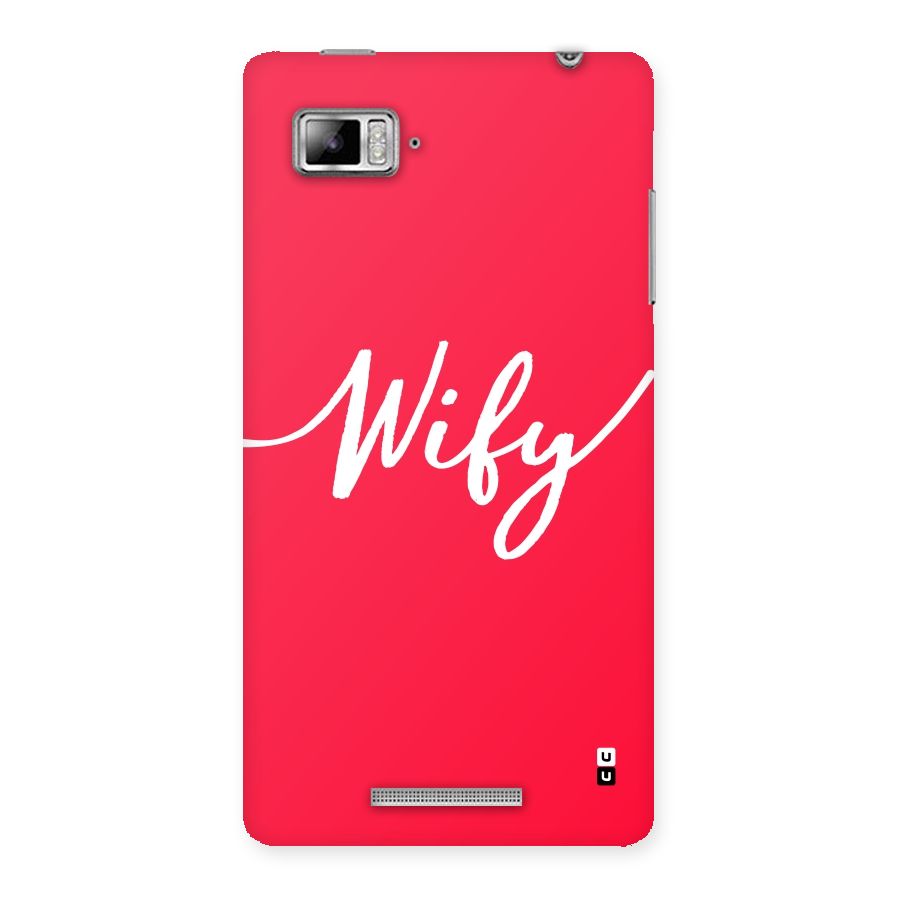 Wify Back Case for Lenovo Vibe Z K910