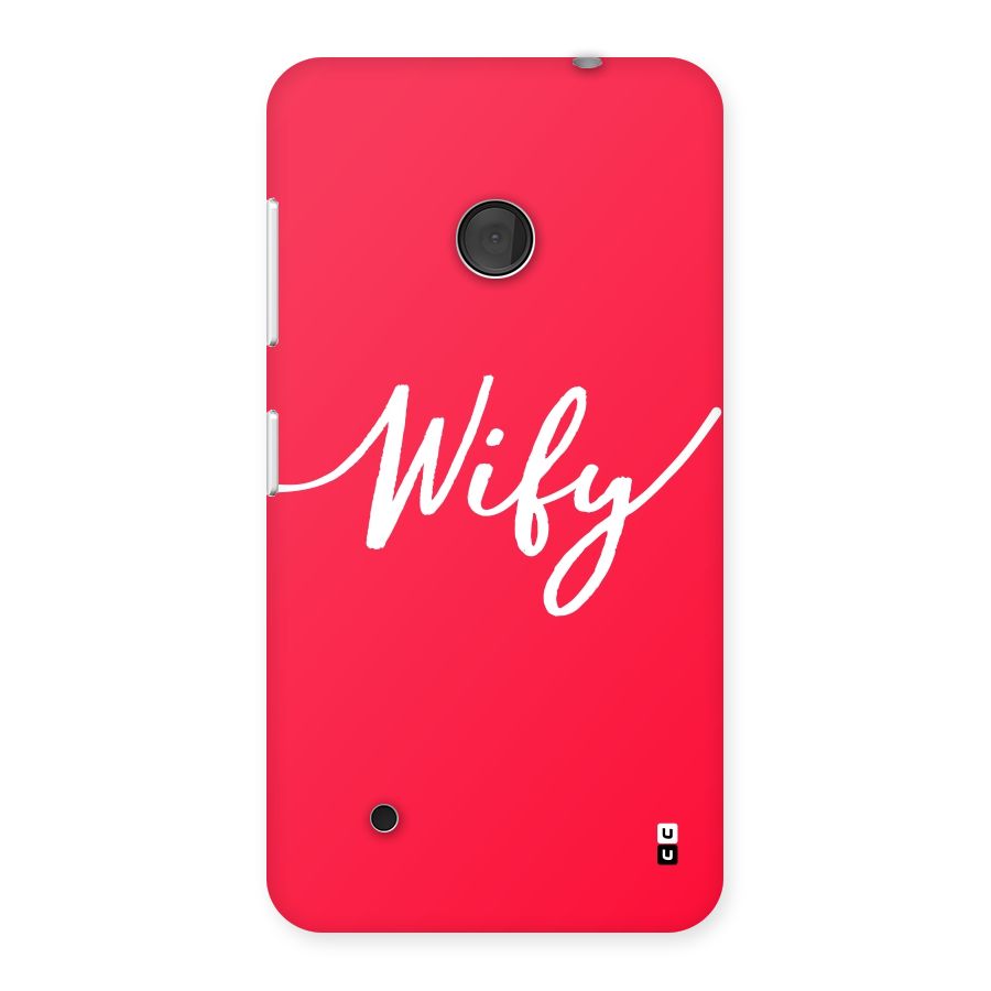 Wify Back Case for Lumia 530