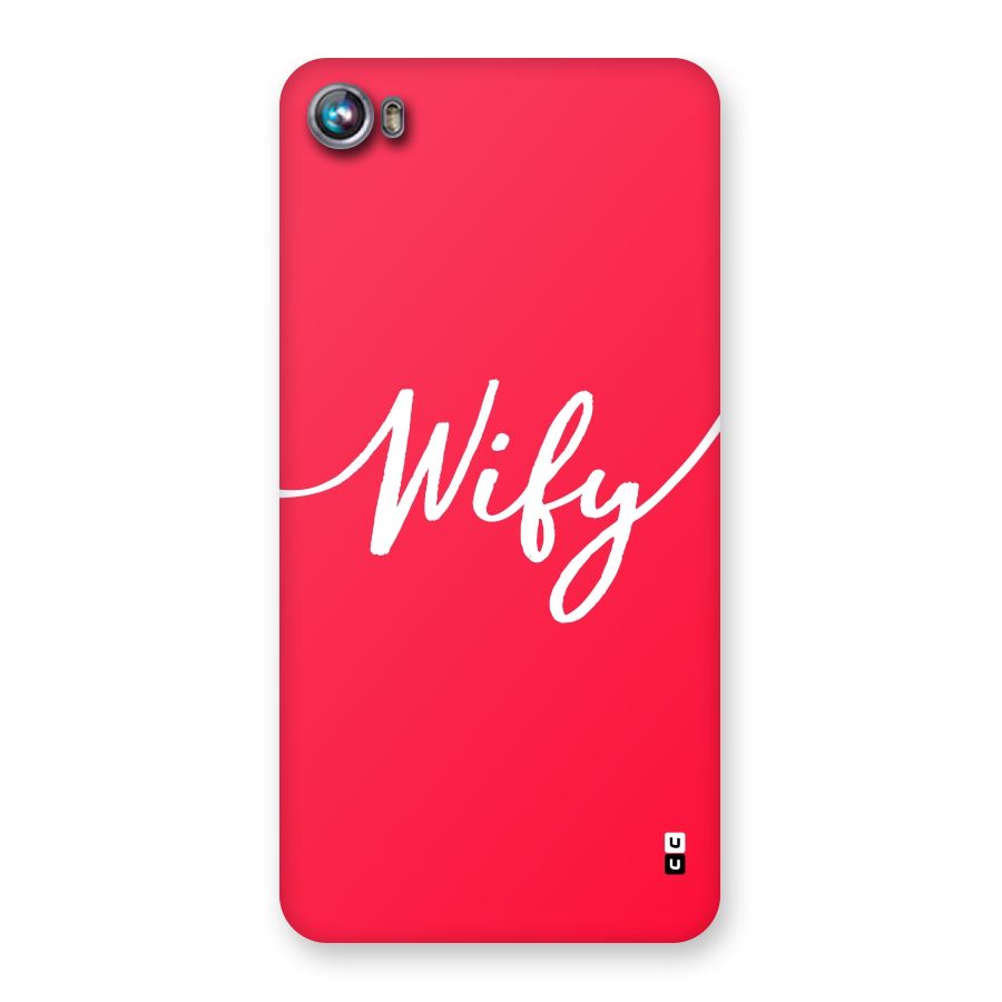 Wify Back Case for Micromax Canvas Fire 4 A107