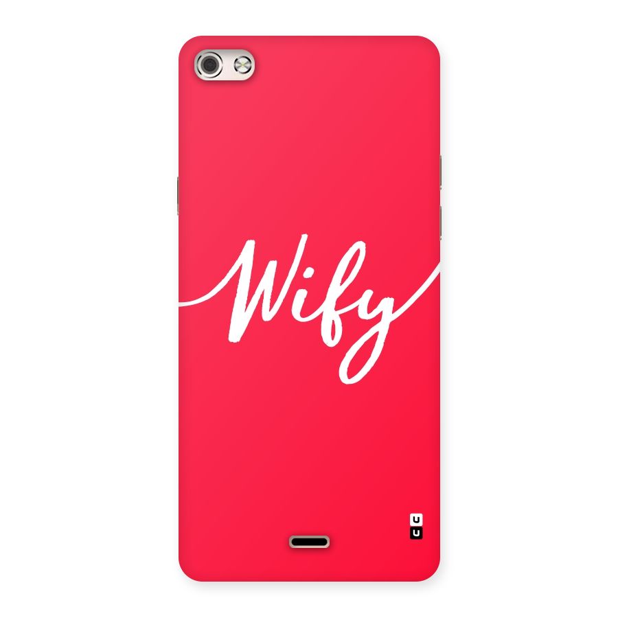Wify Back Case for Micromax Canvas Silver 5
