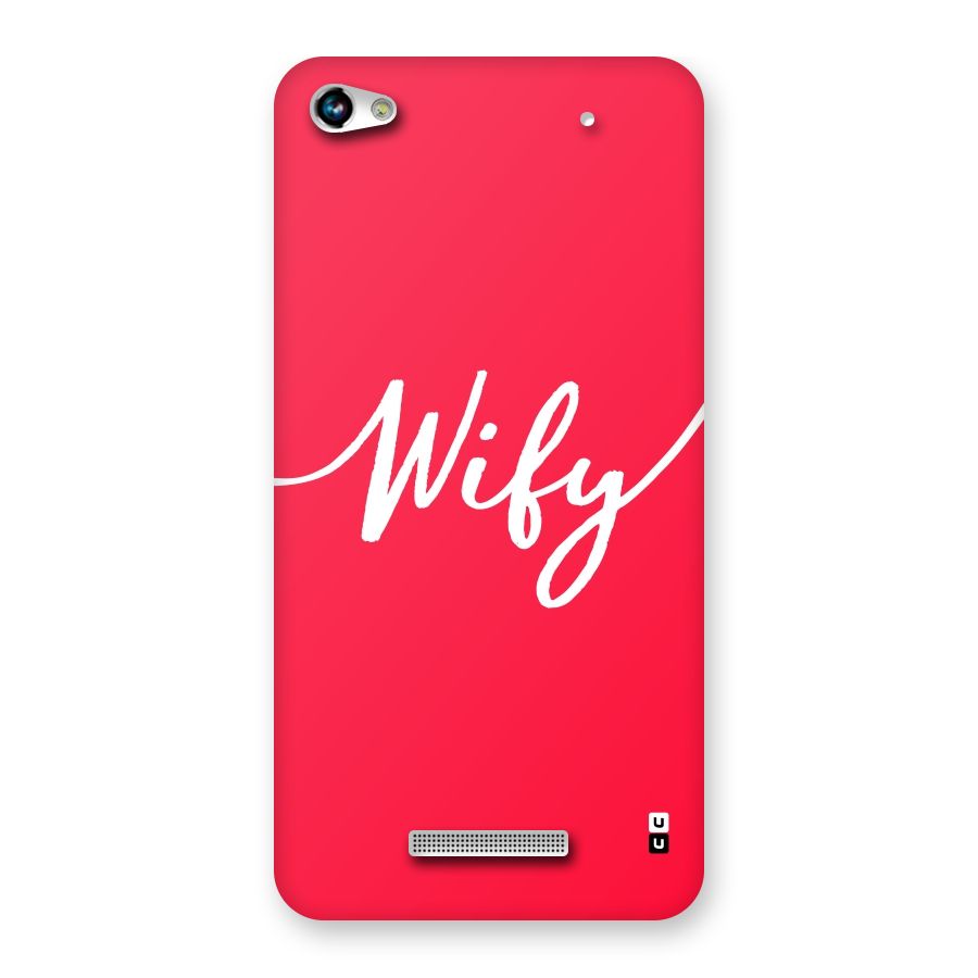 Wify Back Case for Micromax Hue 2