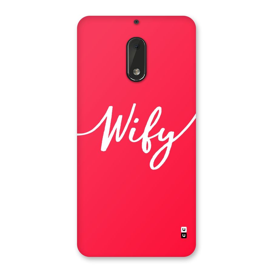 Wify Back Case for Nokia 6