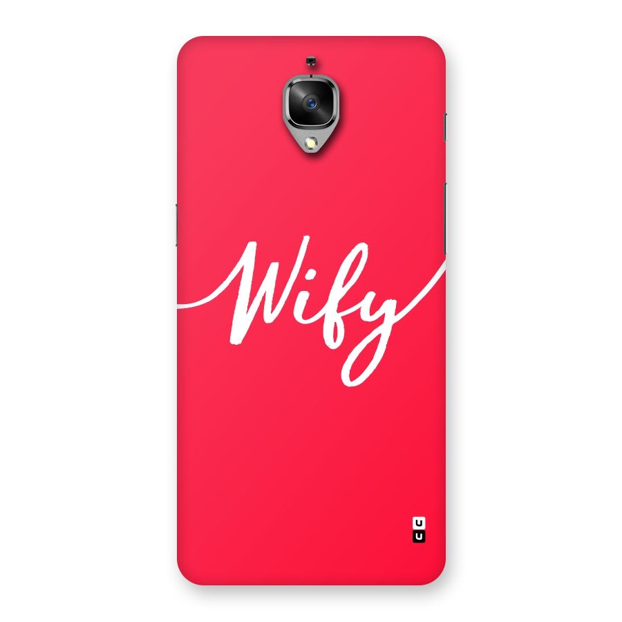 Wify Back Case for OnePlus 3T