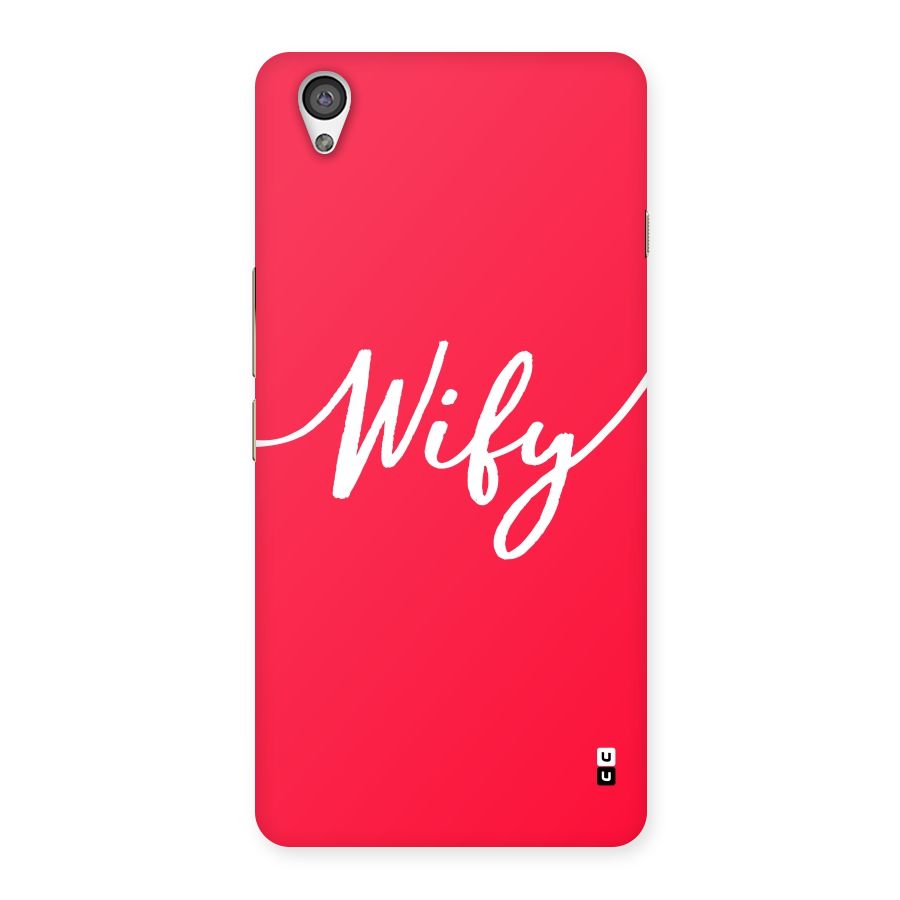 Wify Back Case for OnePlus X