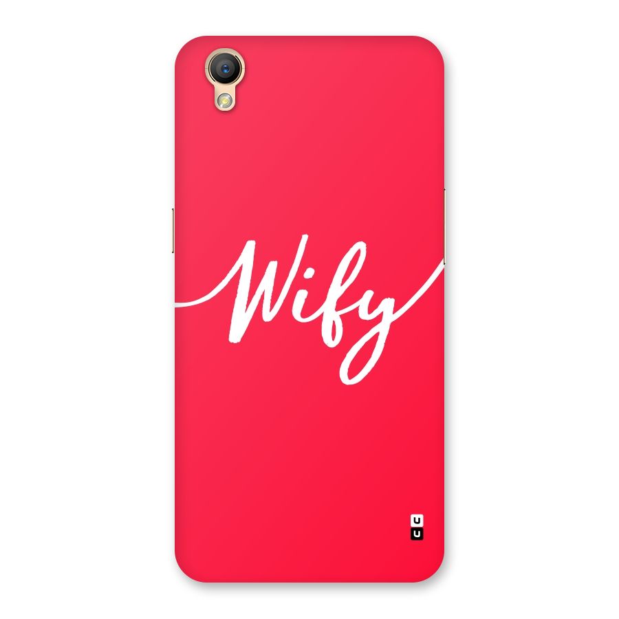 Wify Back Case for Oppo A37