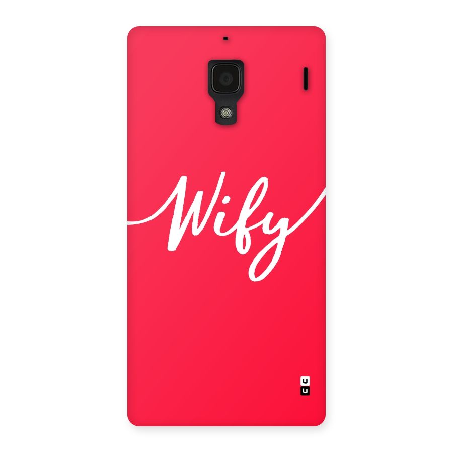 Wify Back Case for Redmi 1S