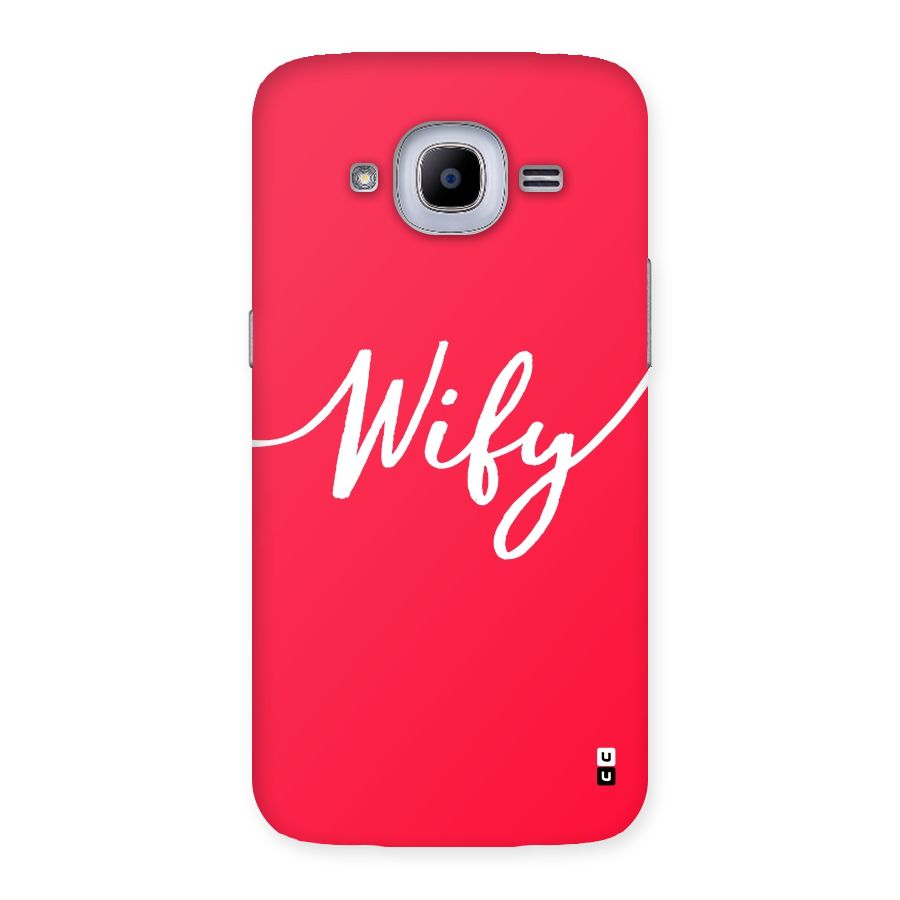 Wify Back Case for Samsung Galaxy J2 2016