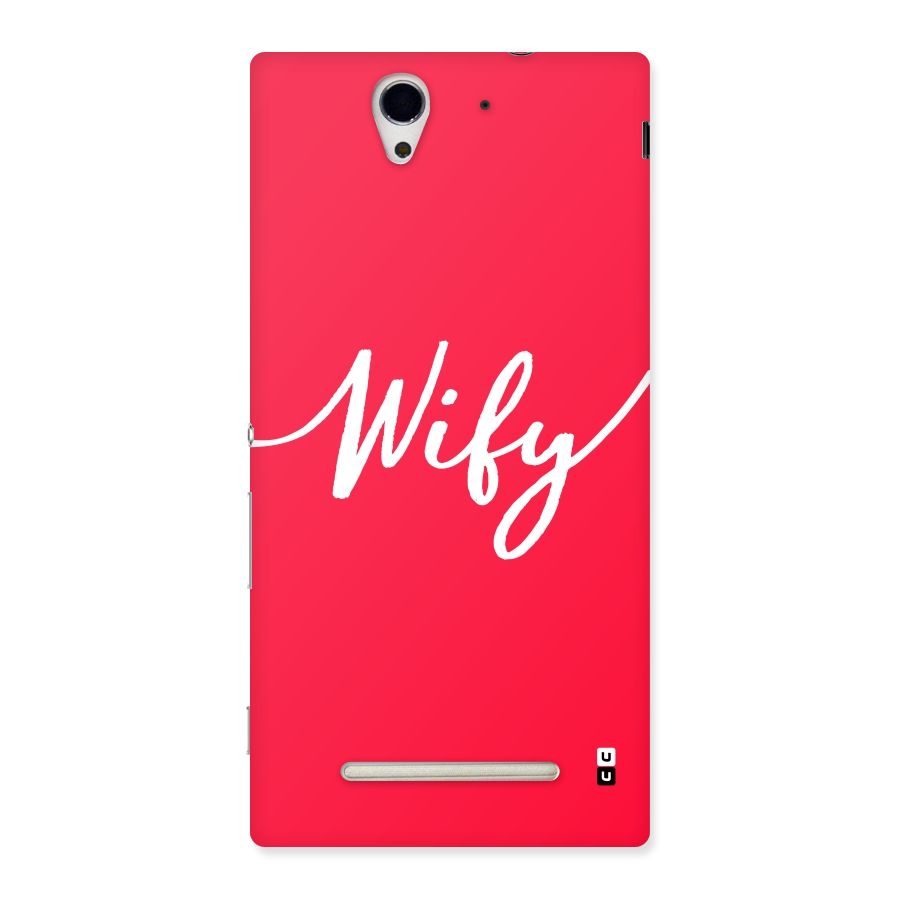 Wify Back Case for Sony Xperia C3