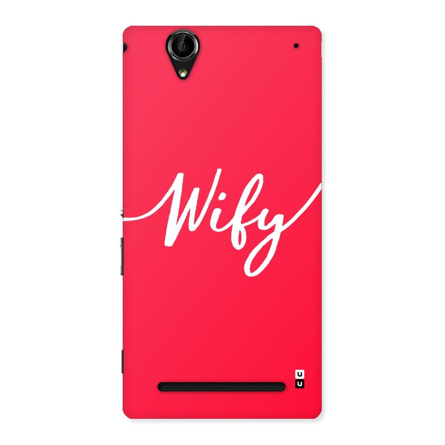 Wify Back Case for Sony Xperia T2