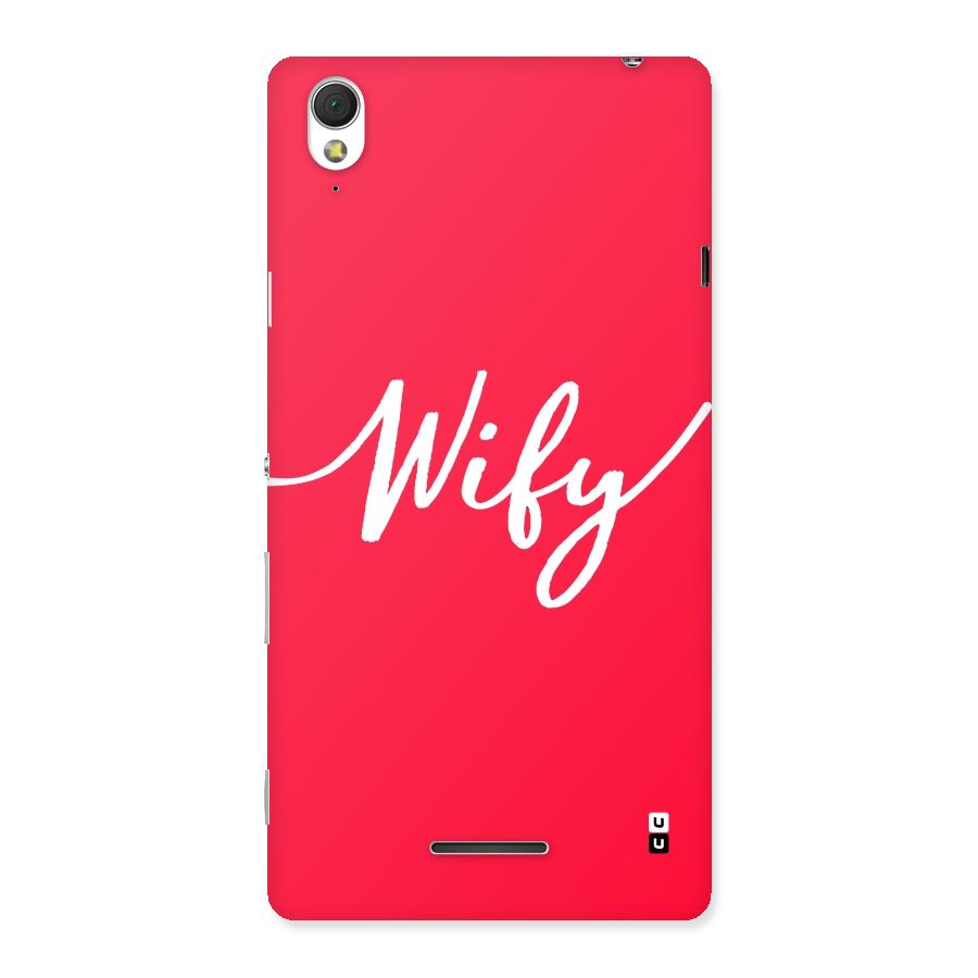 Wify Back Case for Sony Xperia T3