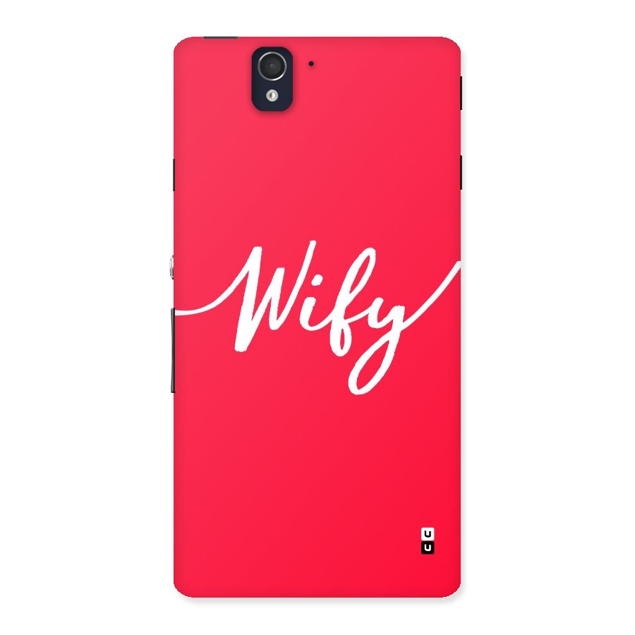 Wify Back Case for Sony Xperia Z