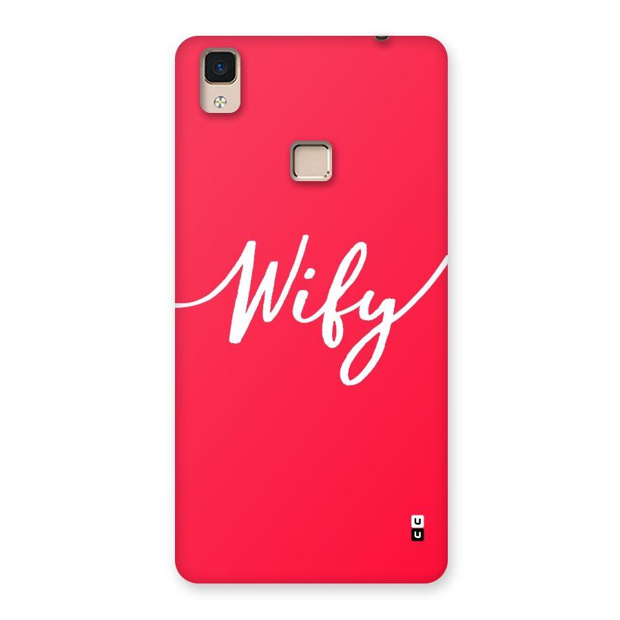 Wify Back Case for V3 Max