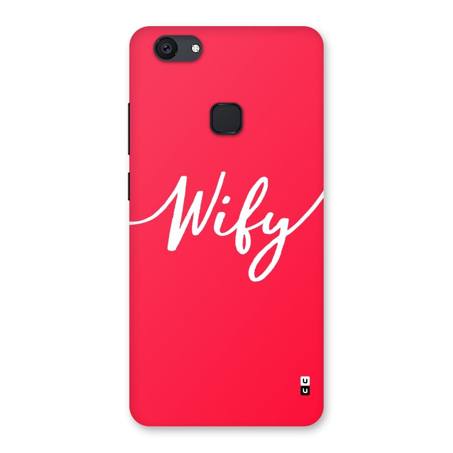 Wify Back Case for Vivo V7 Plus