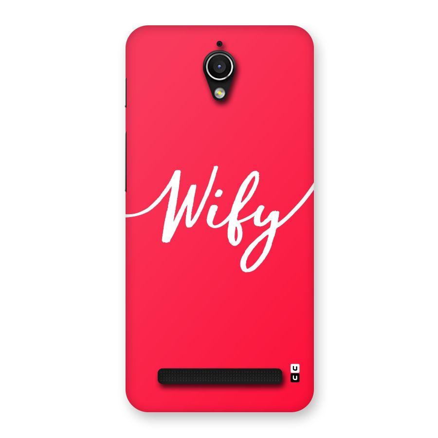 Wify Back Case for Zenfone Go