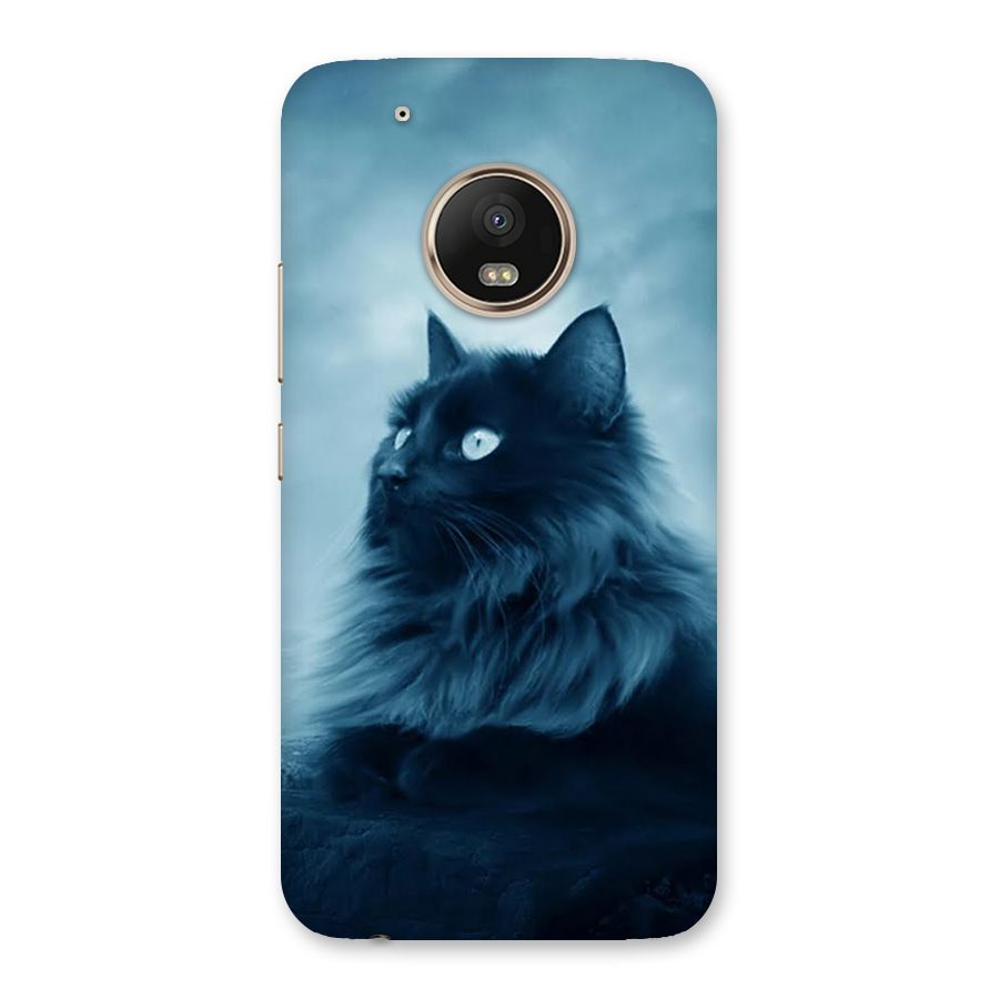 Wild Forest Cat Back Case for Moto G5 Plus