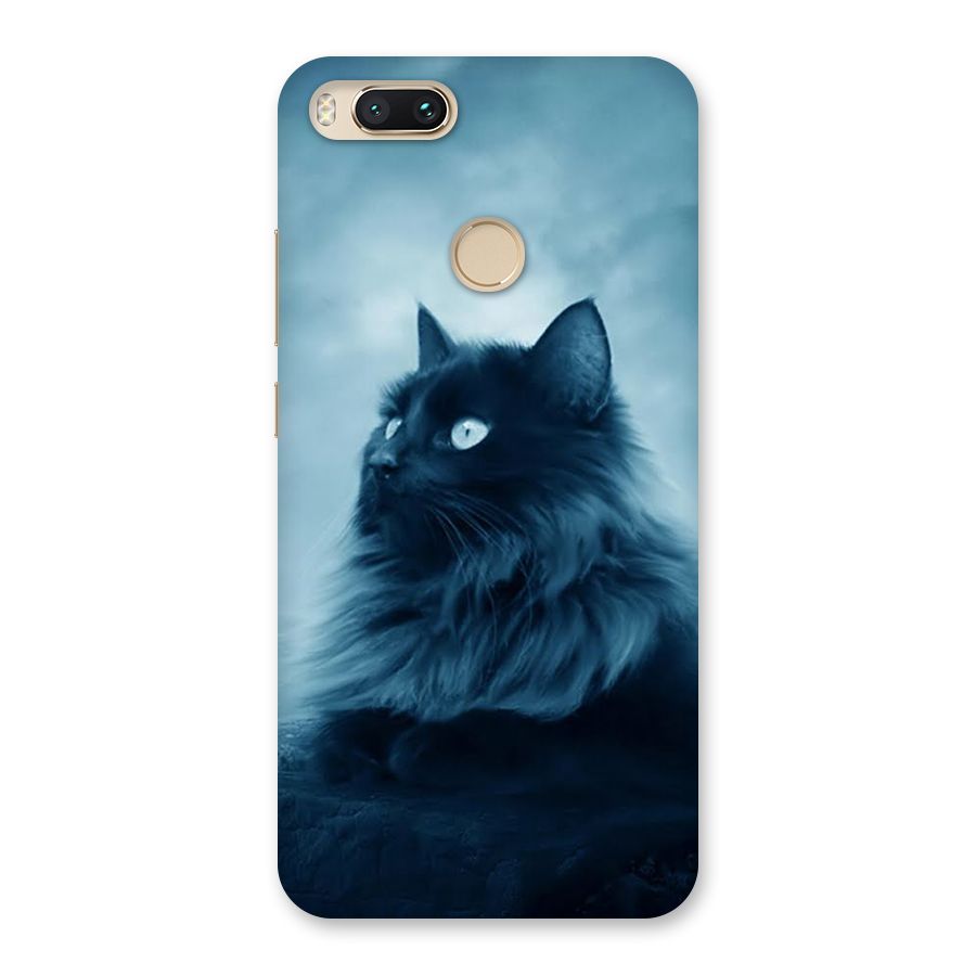 Wild Forest Cat Back Case for Mi A1