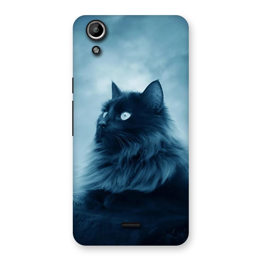 Wild Forest Cat Back Case for Micromax Canvas Selfie Lens Q345