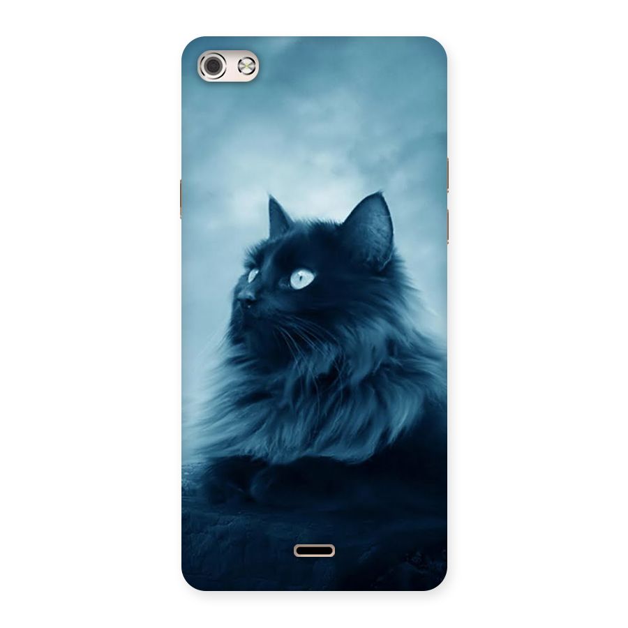 Wild Forest Cat Back Case for Micromax Canvas Silver 5