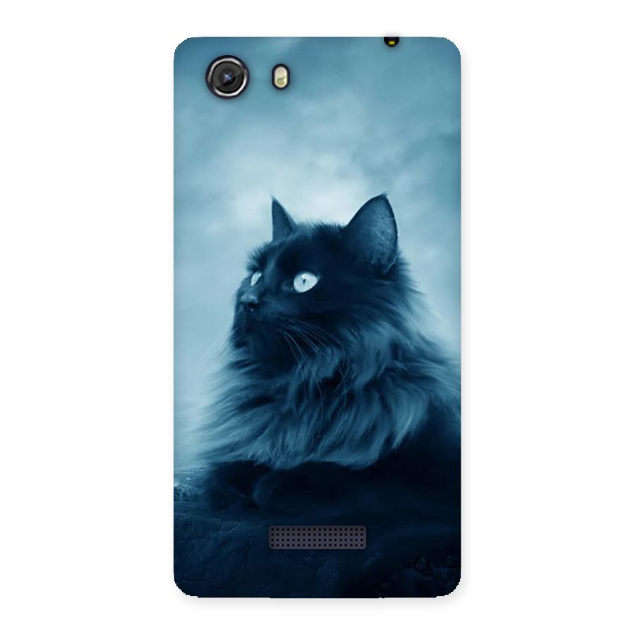 Wild Forest Cat Back Case for Micromax Unite 3