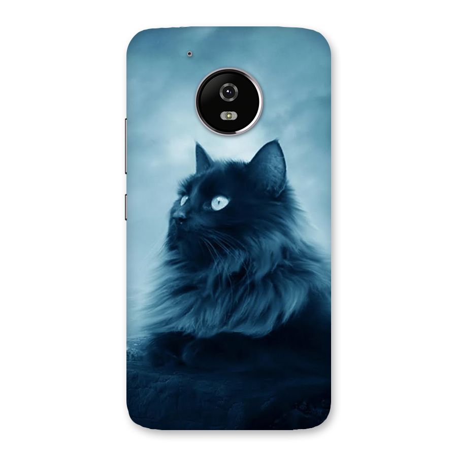 Wild Forest Cat Back Case for Moto G5
