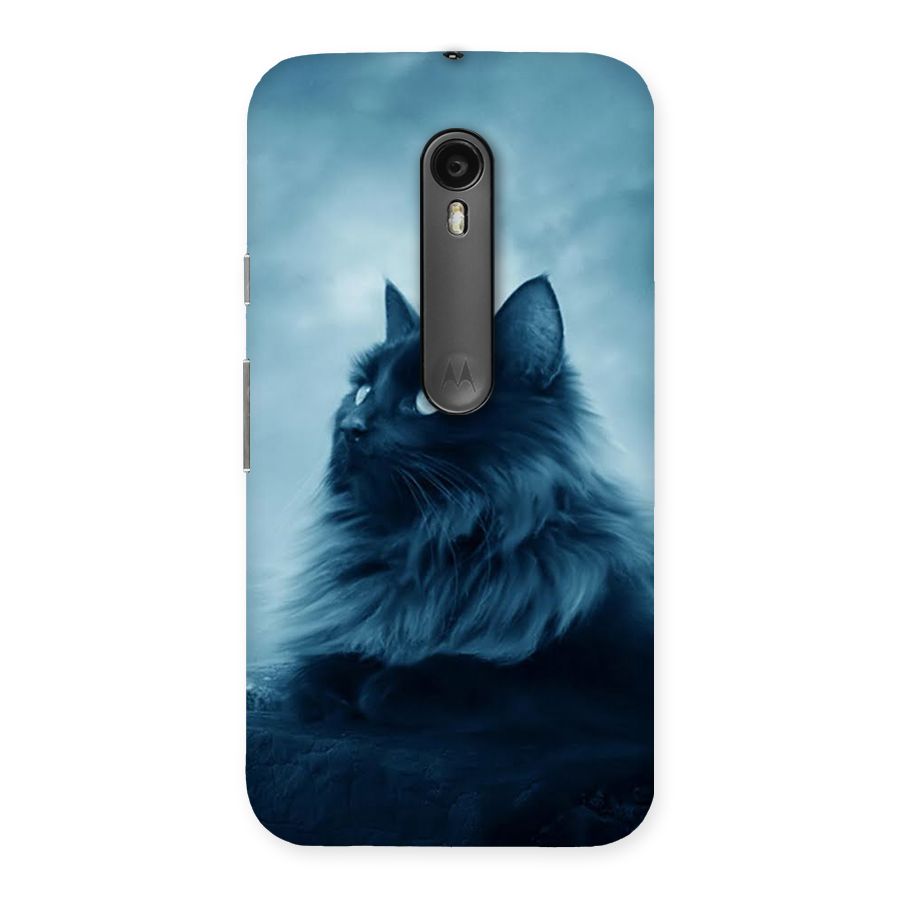 Wild Forest Cat Back Case for Moto G Turbo