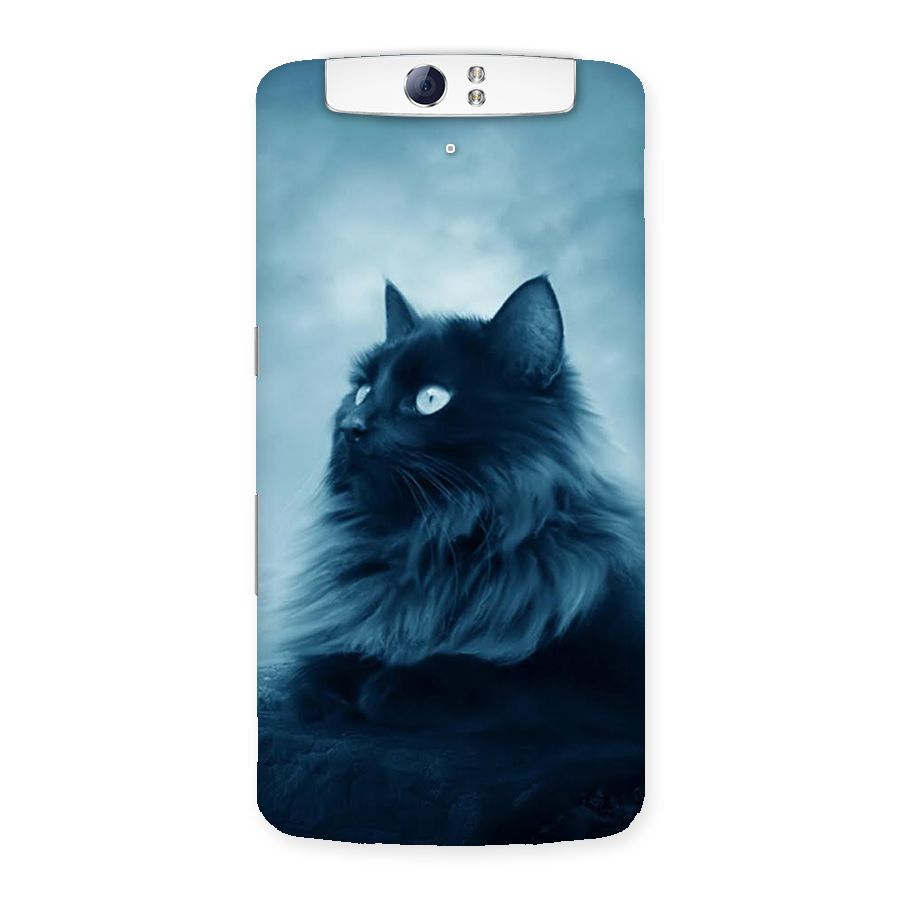 Wild Forest Cat Back Case for Oppo N1