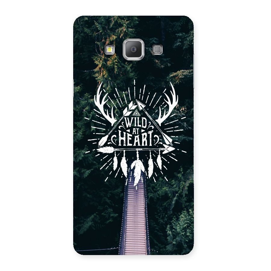 Wild Heart Back Case for Galaxy A7