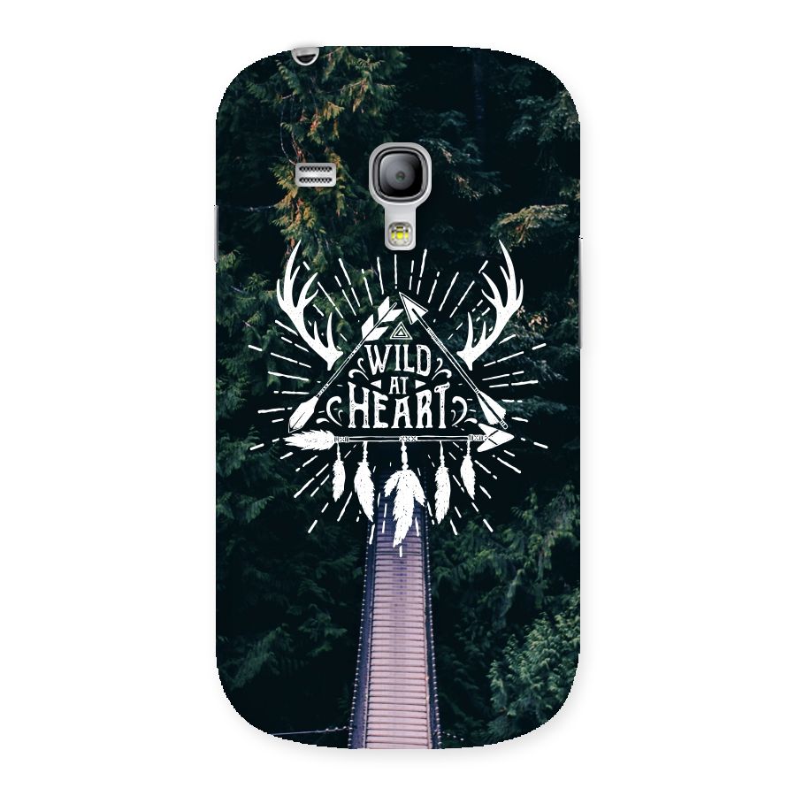Wild Heart Back Case for Galaxy S3 Mini