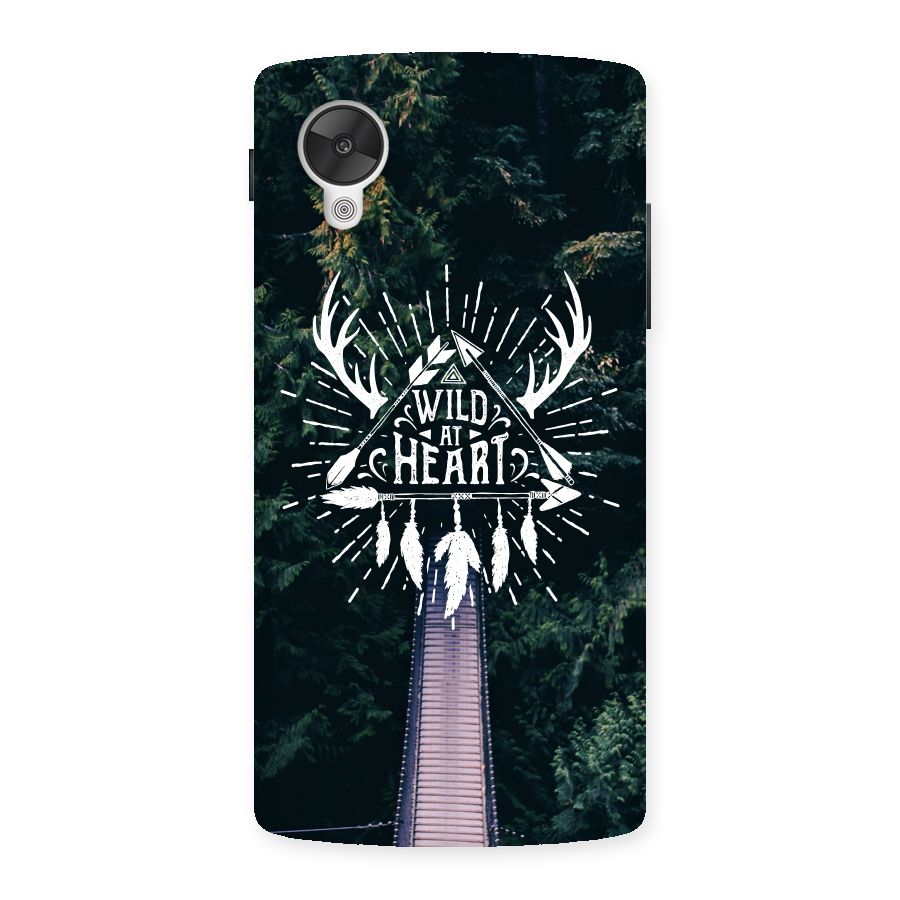 Wild Heart Back Case for Google Nexsus 5