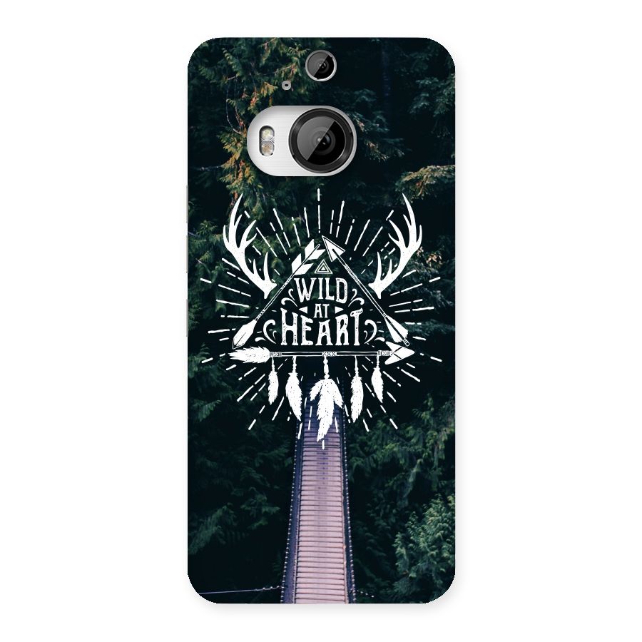 Wild Heart Back Case for HTC One M9 Plus