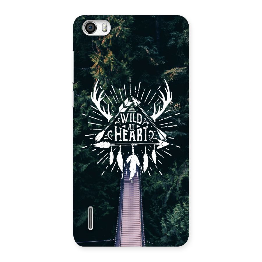 Wild Heart Back Case for Honor 6