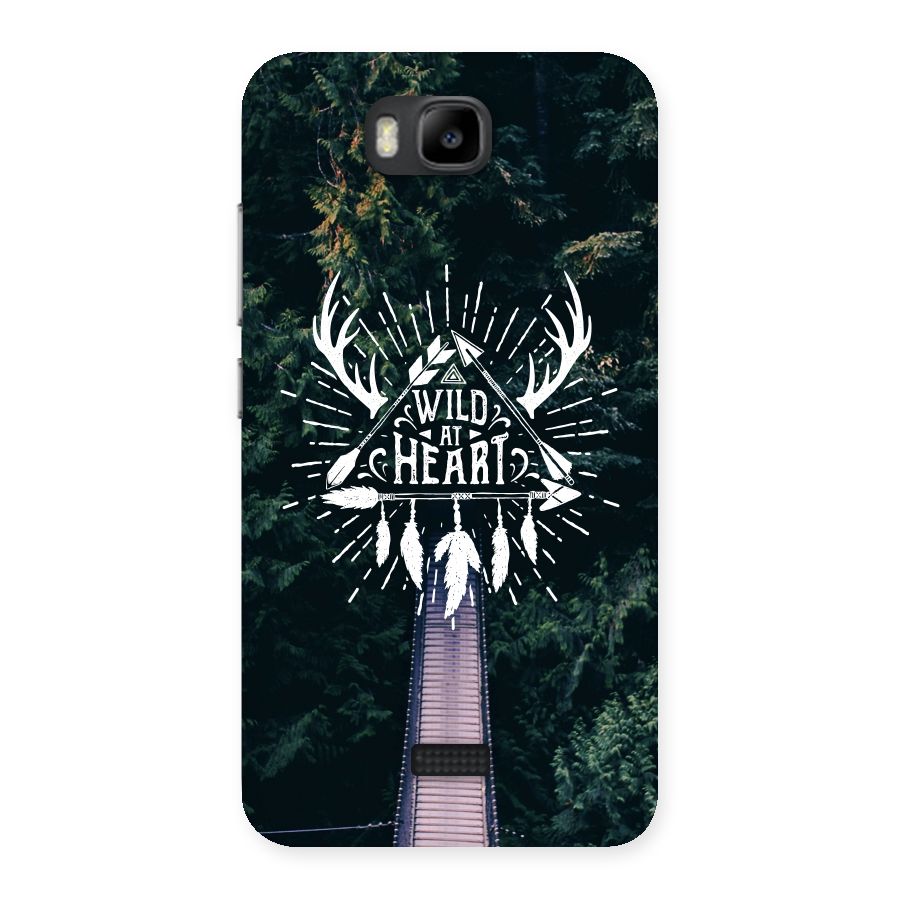 Wild Heart Back Case for Honor Bee