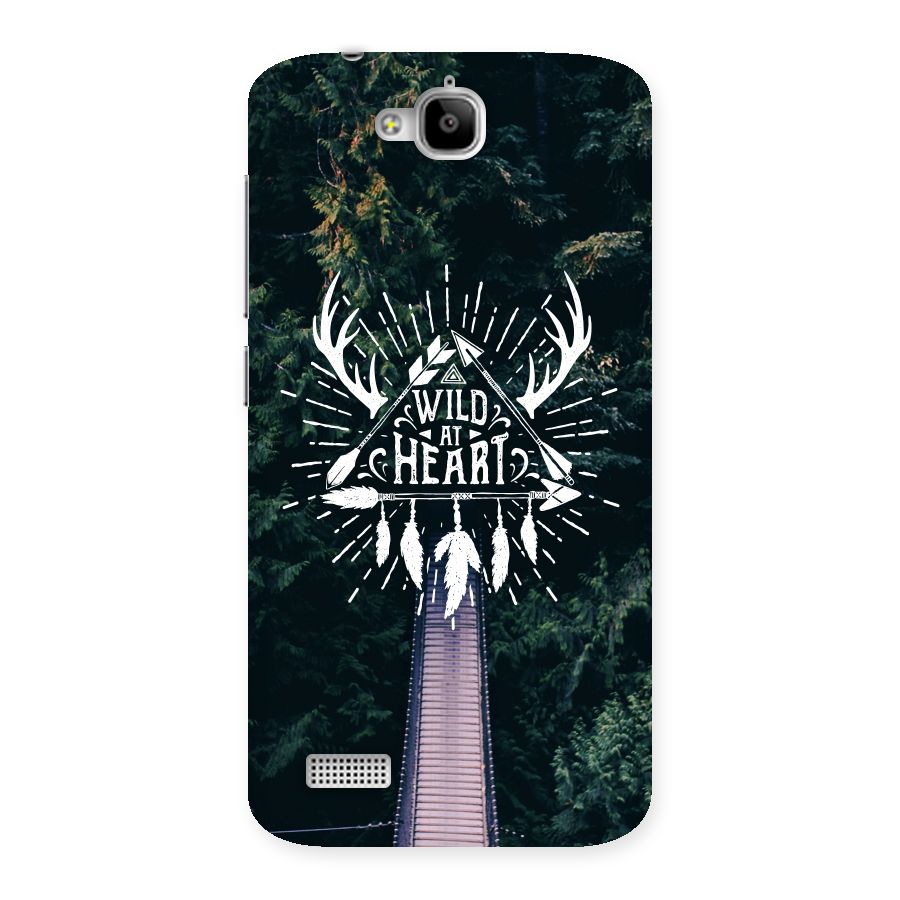 Wild Heart Back Case for Honor Holly