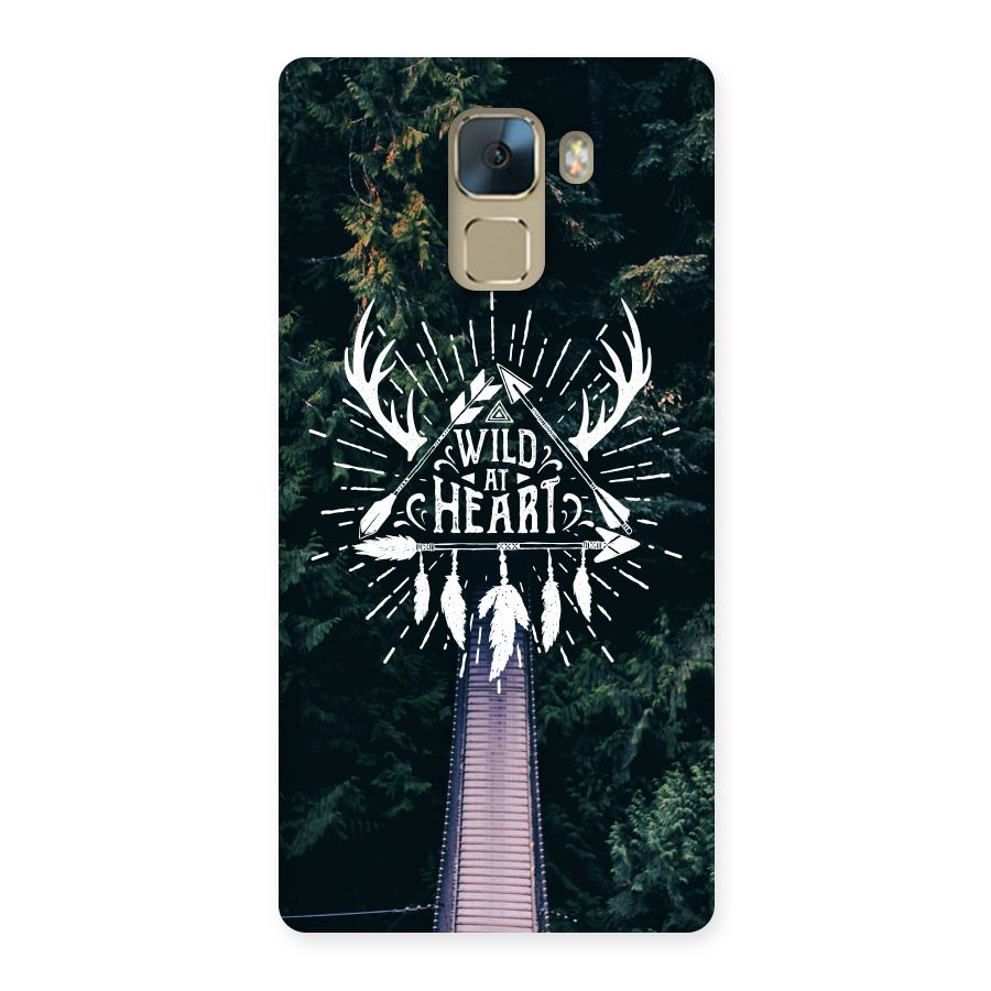 Wild Heart Back Case for Huawei Honor 7