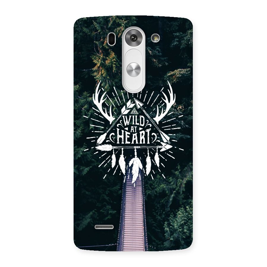 Wild Heart Back Case for LG G3 Beat