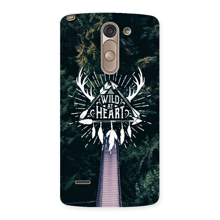 Wild Heart Back Case for LG G3 Stylus