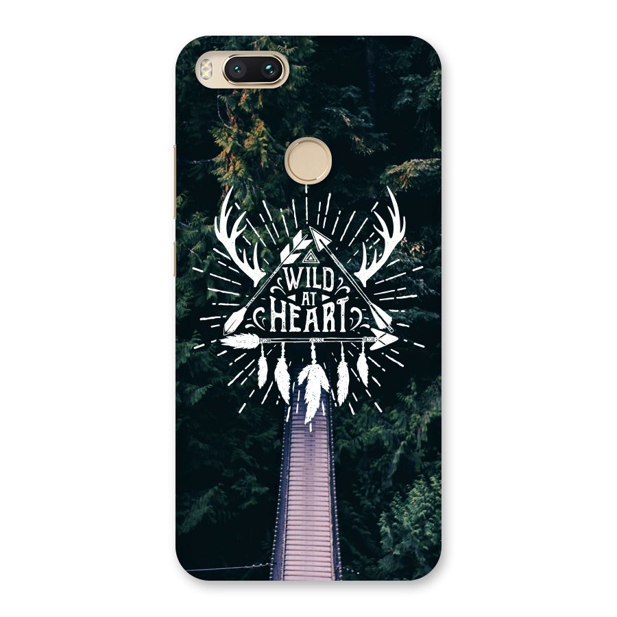 Wild Heart Back Case for Mi A1