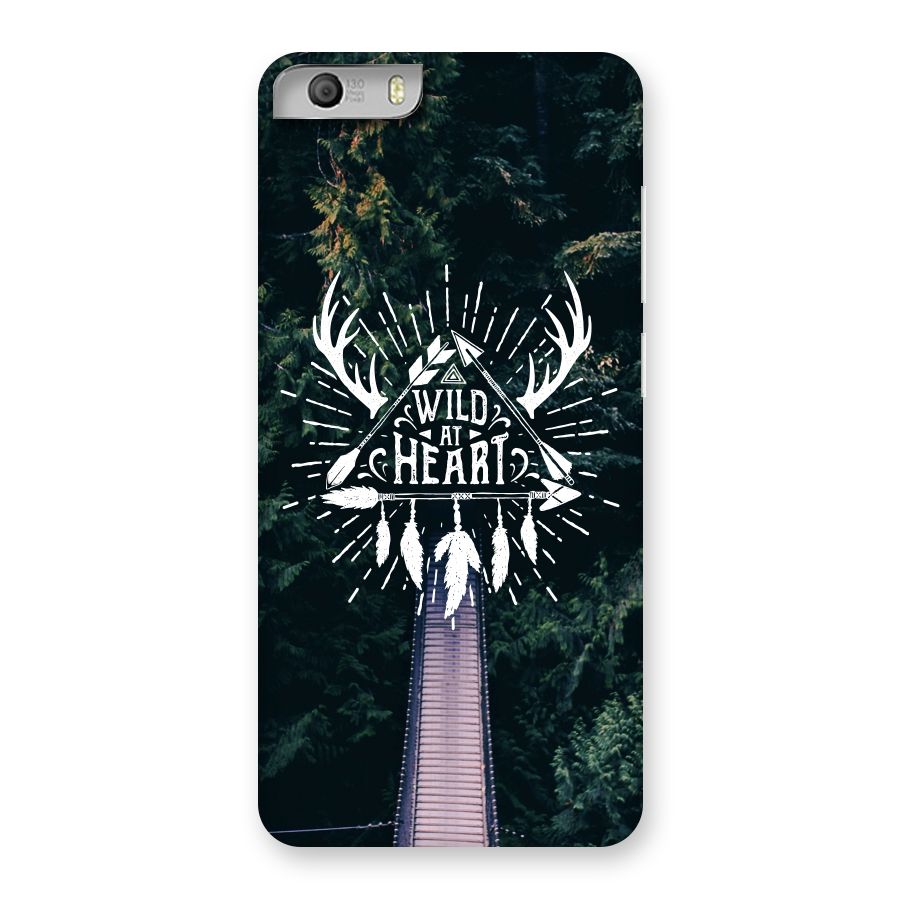 Wild Heart Back Case for Micromax Canvas Knight 2