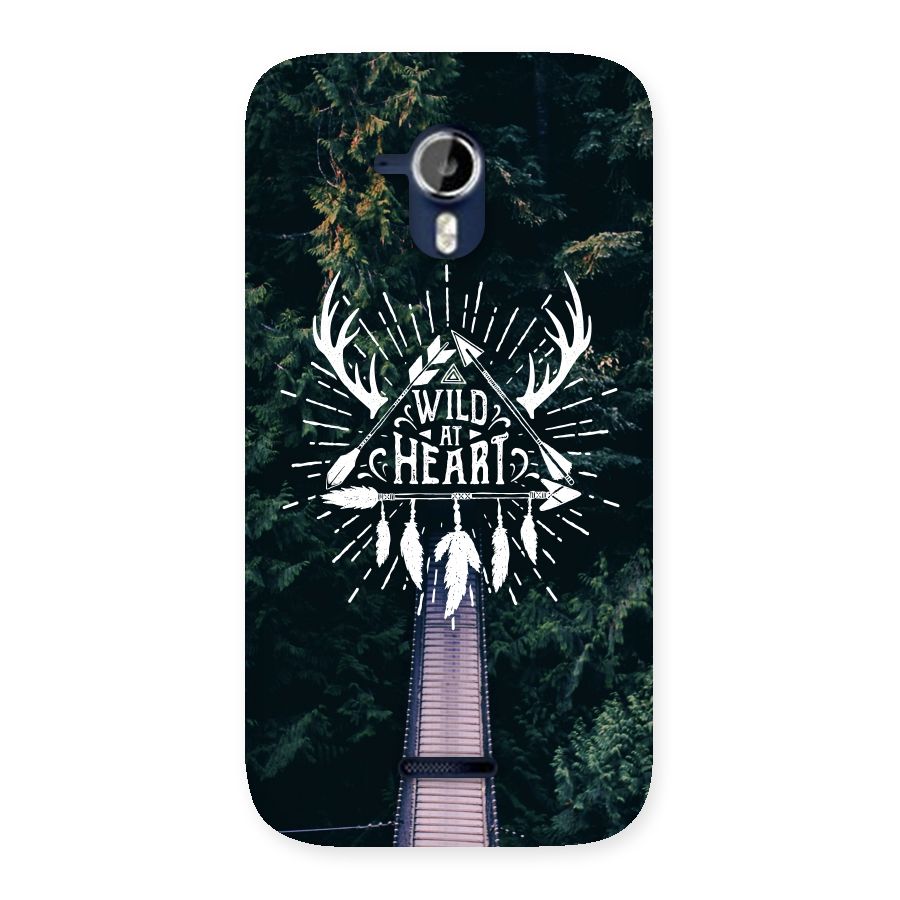 Wild Heart Back Case for Micromax Canvas Magnus A117