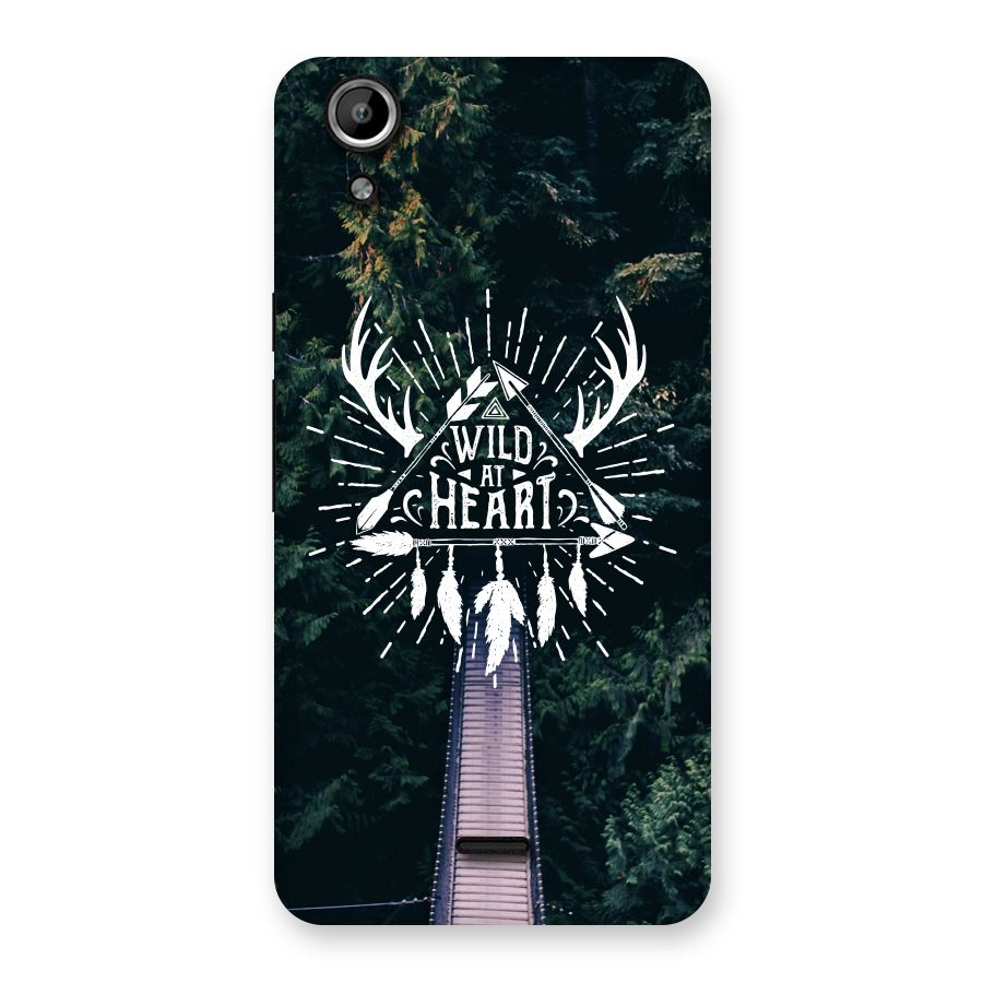Wild Heart Back Case for Micromax Canvas Selfie Lens Q345
