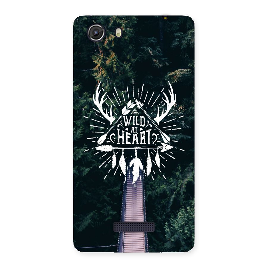 Wild Heart Back Case for Micromax Unite 3
